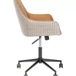 Stühle|KARE Design Burostuhl Monica Braun