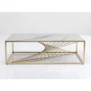 Tische|KARE Design Couchtisch Art Marble Glass 140X70Cm