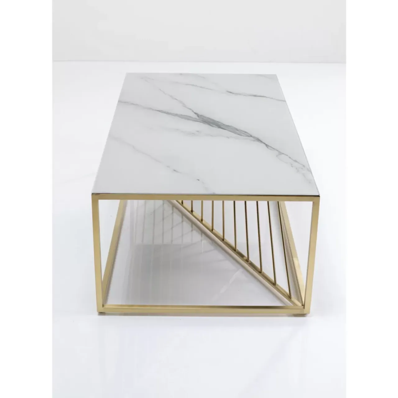 Tische|KARE Design Couchtisch Art Marble Glass 140X70Cm