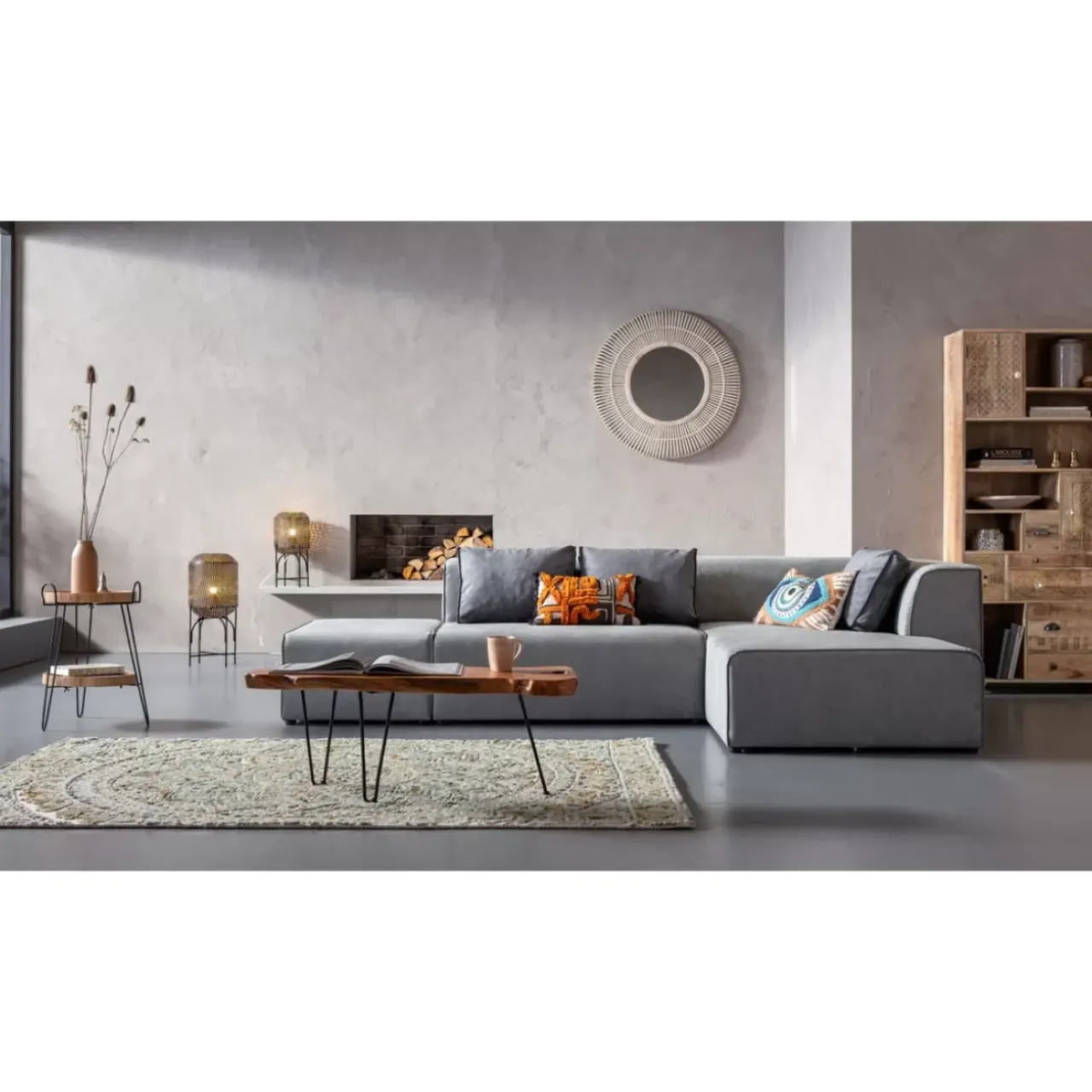 Tische|KARE Design Couchtisch Aspen Natur 106X41