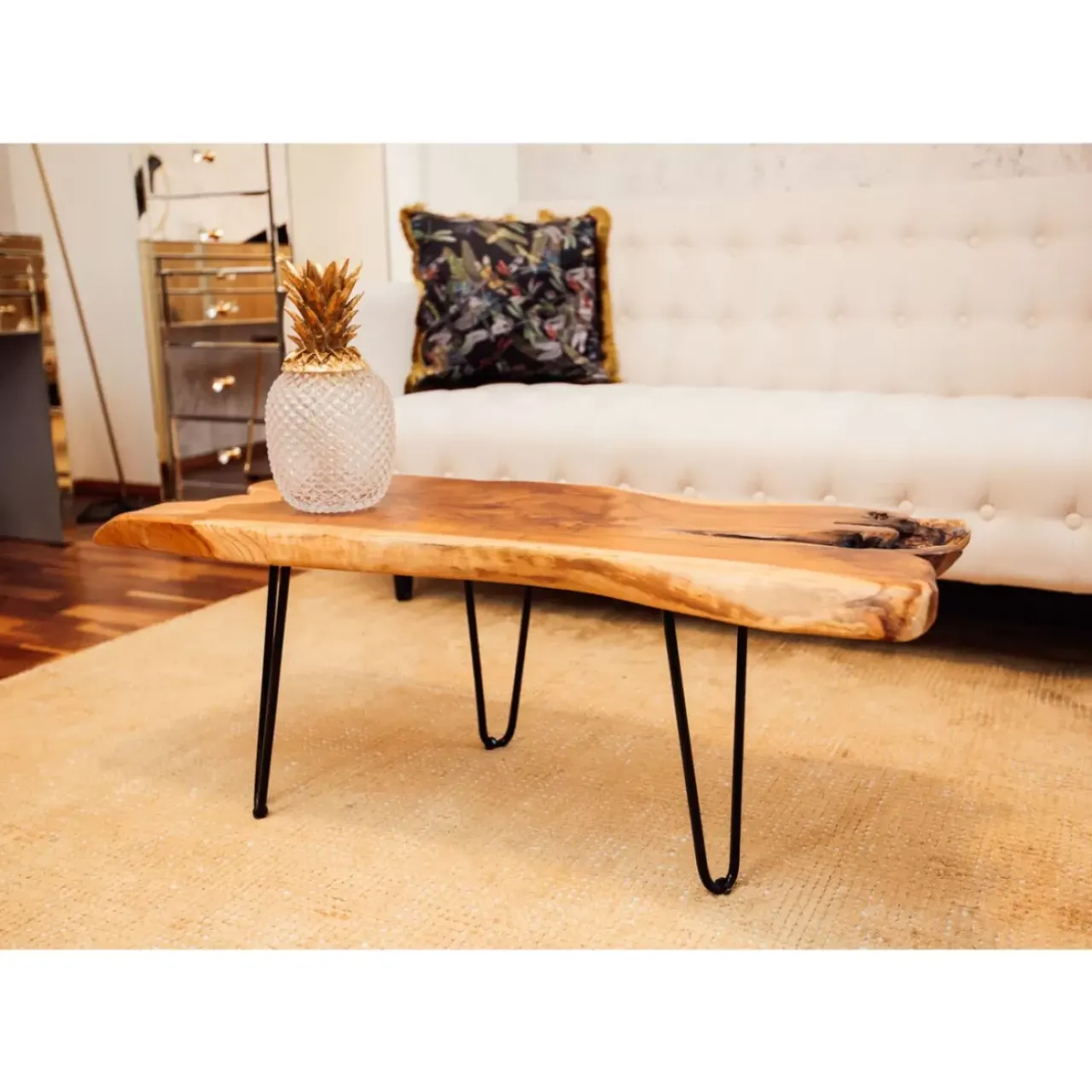 Tische|KARE Design Couchtisch Aspen Natur 106X41