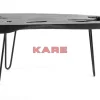 Tische|KARE Design Couchtisch Aspen Schwarz 100X40