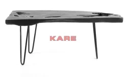 Tische|KARE Design Couchtisch Aspen Schwarz 100X40