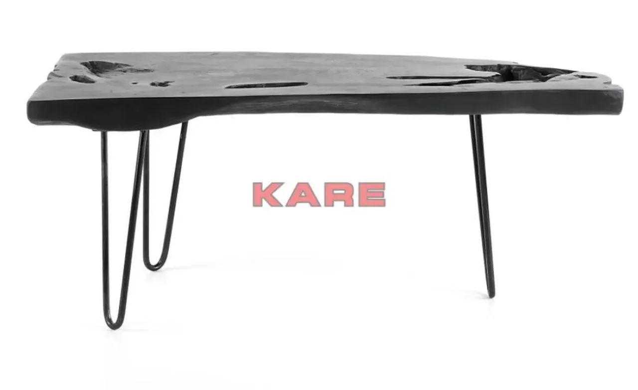 Tische|KARE Design Couchtisch Aspen Schwarz 100X40