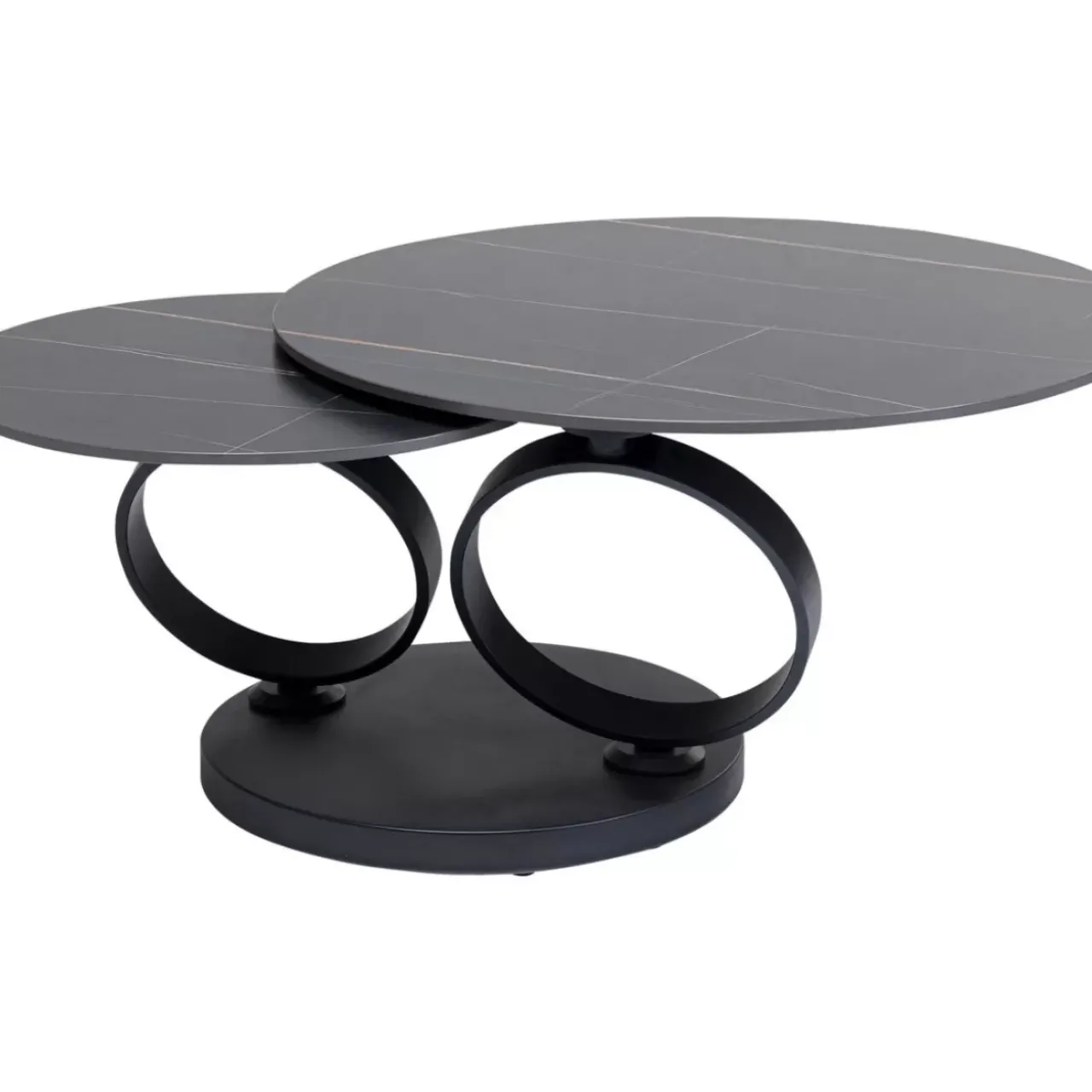 Tische|KARE Design Couchtisch Beverly Schwarz 133X80Cm