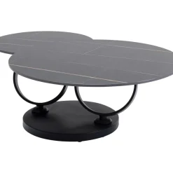 Tische|KARE Design Couchtisch Beverly Schwarz 133X80Cm