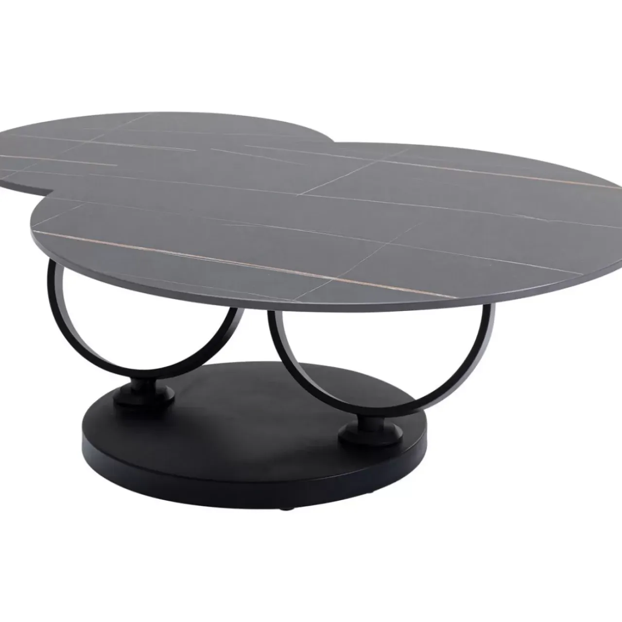 Tische|KARE Design Couchtisch Beverly Schwarz 133X80Cm
