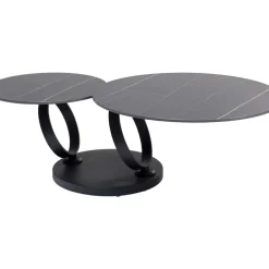 Tische|KARE Design Couchtisch Beverly Schwarz 133X80Cm