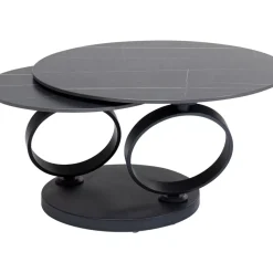 Tische|KARE Design Couchtisch Beverly Schwarz 133X80Cm