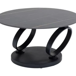 Tische|KARE Design Couchtisch Beverly Schwarz 133X80Cm