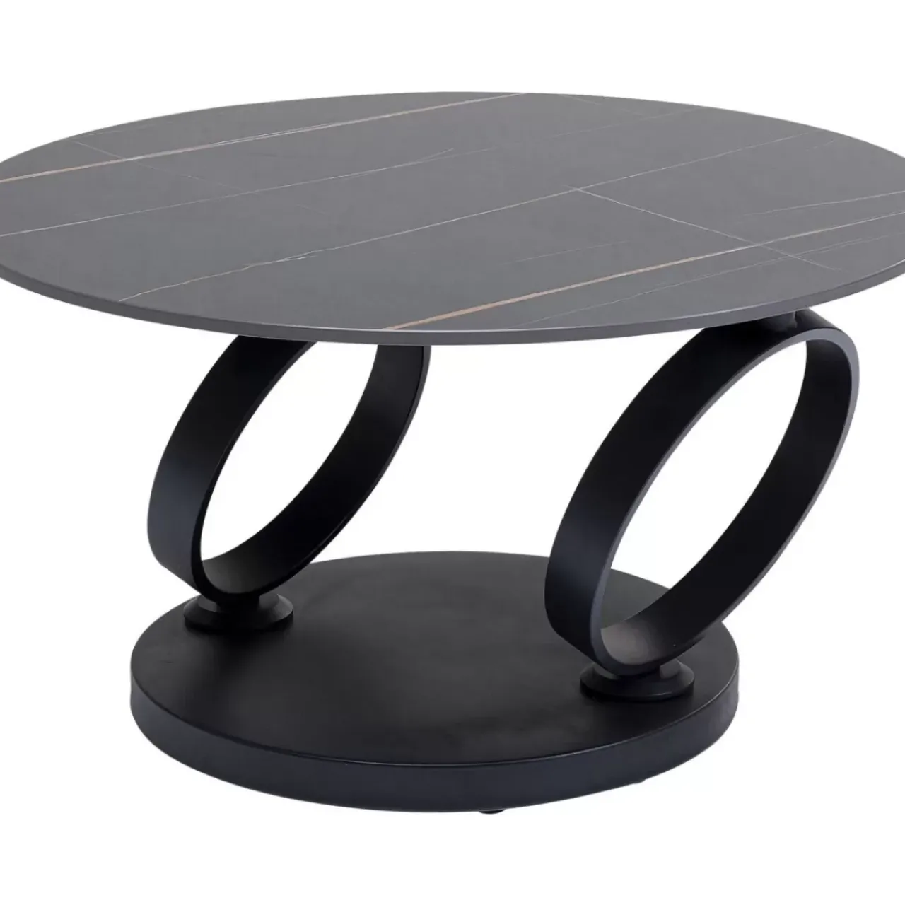 Tische|KARE Design Couchtisch Beverly Schwarz 133X80Cm