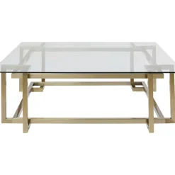 Tische|KARE Design Couchtisch Clara Gold 120X120