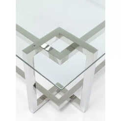 Tische|KARE Design Couchtisch Clara Silber 120X120Cm