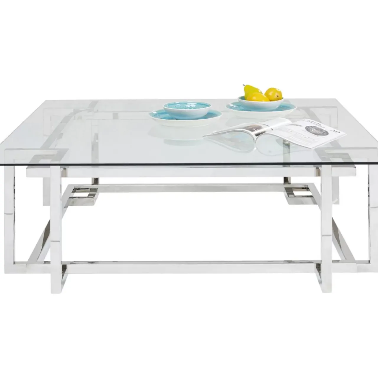 Tische|KARE Design Couchtisch Clara Silber 120X120Cm