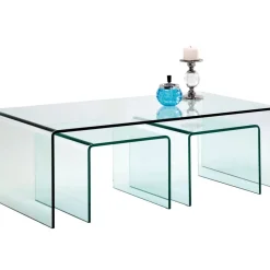Tische|KARE Design Couchtisch Clear Club (3/Set)