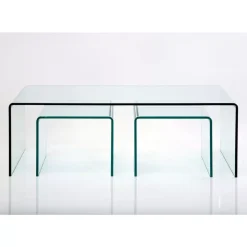 Tische|KARE Design Couchtisch Clear Club (3/Set)