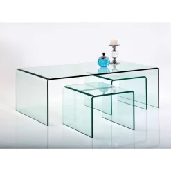 Tische|KARE Design Couchtisch Clear Club (3/Set)