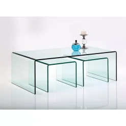 Tische|KARE Design Couchtisch Clear Club (3/Set)