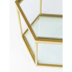 Tische|KARE Design Couchtisch Comb Gold 45