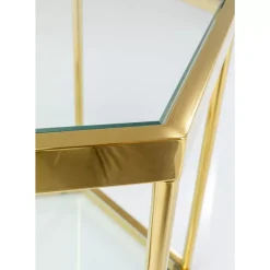 Tische|KARE Design Couchtisch Comb Gold 45