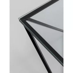 Tische|KARE Design Couchtisch Cristallo Schwarz 80X80Cm