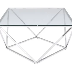 Tische|KARE Design Couchtisch Cristallo 80X80