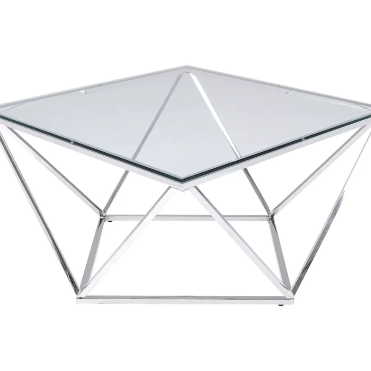Tische|KARE Design Couchtisch Cristallo 80X80