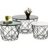 Tische|KARE Design Couchtisch East Coast Rund (3/Set)