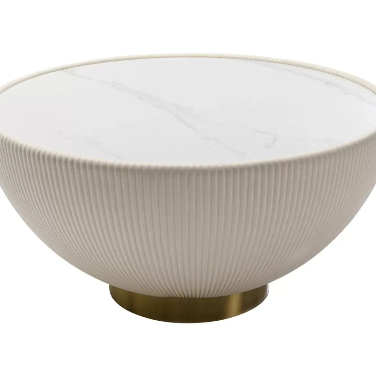 Tische|KARE Design Couchtisch Endless Vegas Weis O71Cm