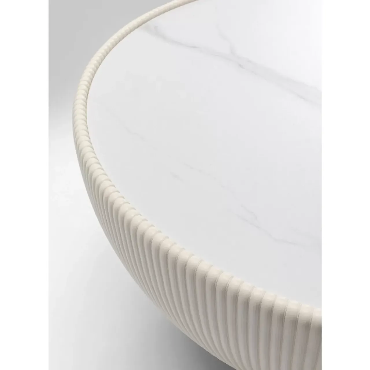 Tische|KARE Design Couchtisch Endless Vegas Weis O71Cm