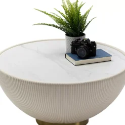 Tische|KARE Design Couchtisch Endless Vegas Weis O71Cm