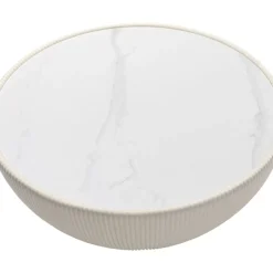 Tische|KARE Design Couchtisch Endless Vegas Weis O71Cm