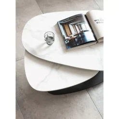 Tische|KARE Design Couchtisch Franklin Weis 150X58Cm
