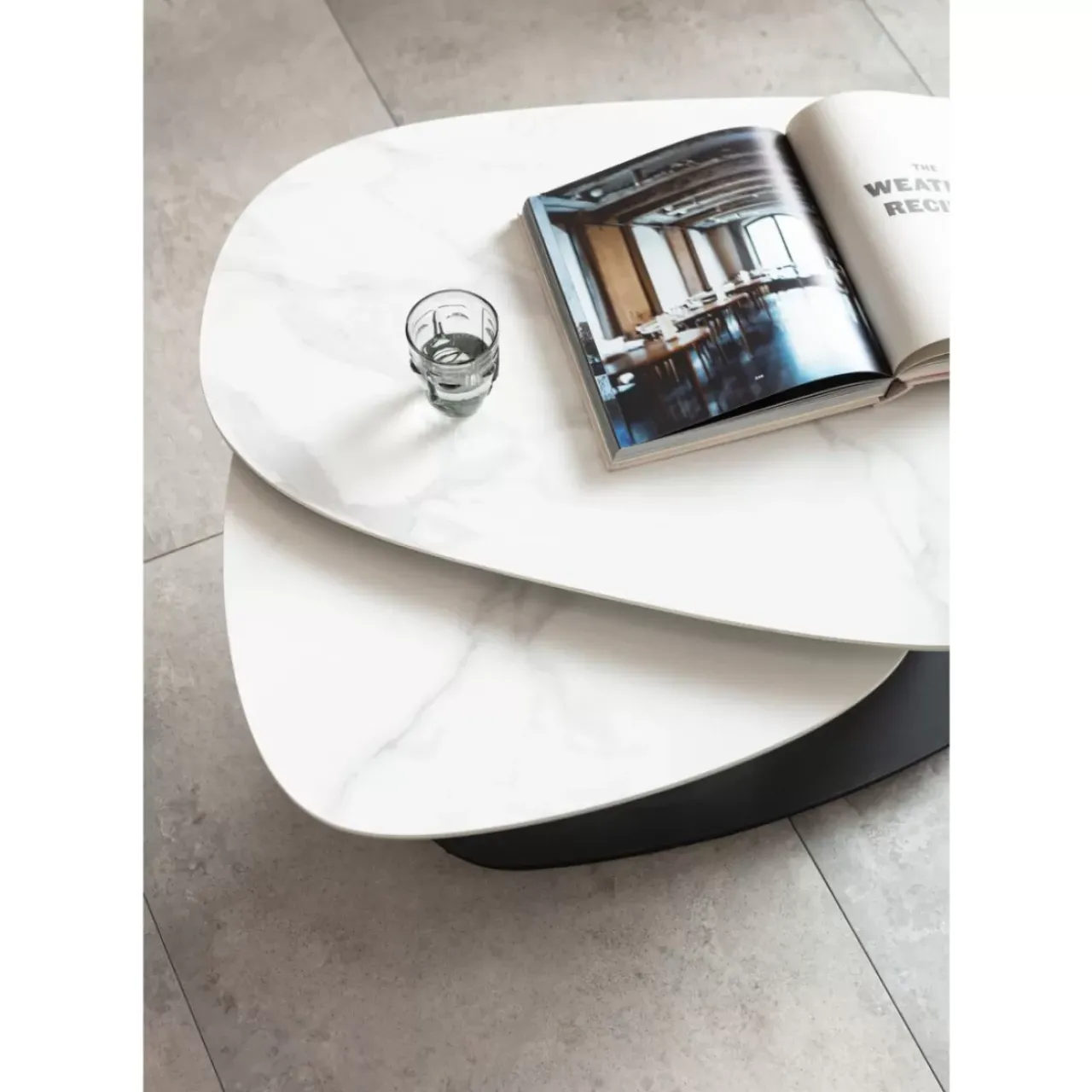 Tische|KARE Design Couchtisch Franklin Weis 150X58Cm