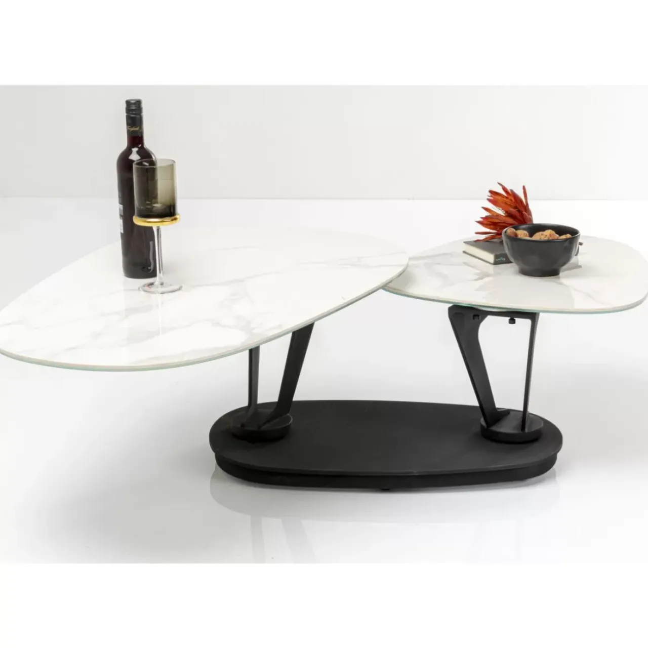 Tische|KARE Design Couchtisch Franklin Weis 150X58Cm