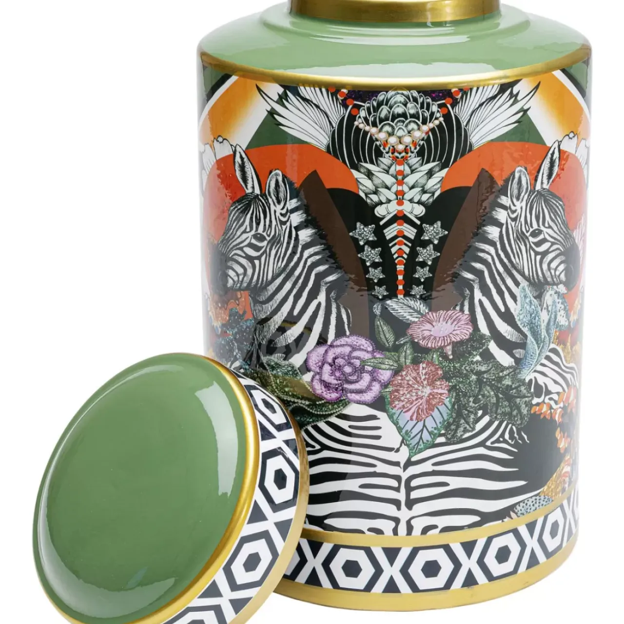 Deko & Geschenkartikel|KARE Design Deko Dose Zebra Duo 30Cm