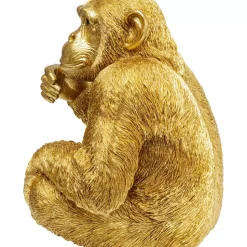 Deko & Geschenkartikel|KARE Design Deko Figur Baby Ape Gold 53