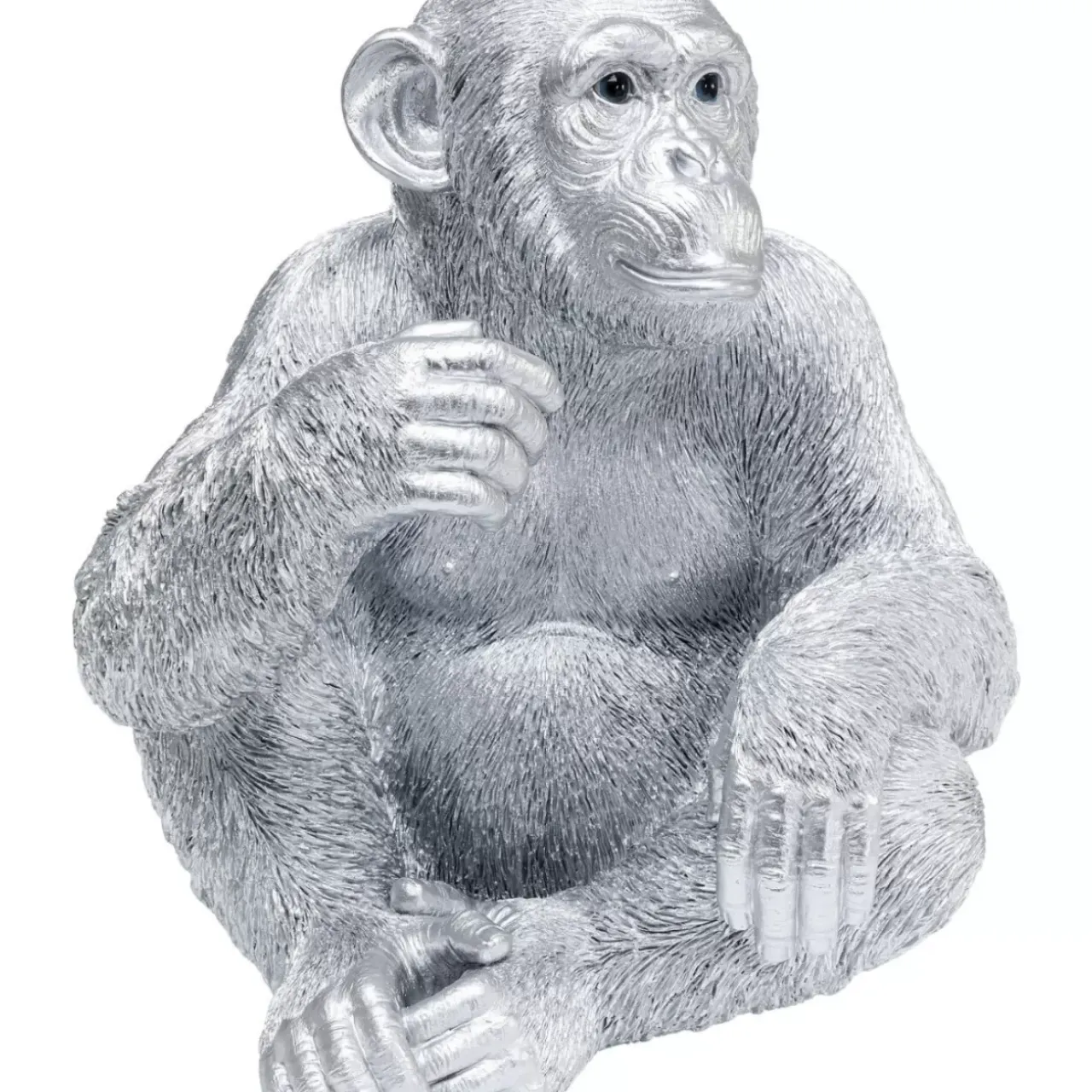 Deko & Geschenkartikel|KARE Design Deko Figur Baby Ape Silber 53