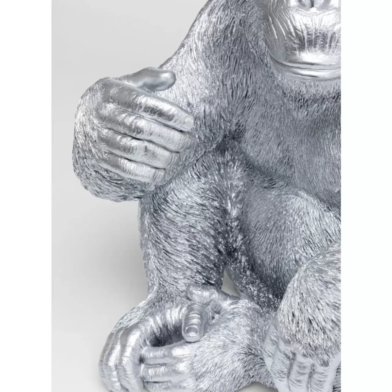 Deko & Geschenkartikel|KARE Design Deko Figur Baby Ape Silber 53