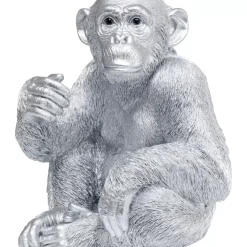 Deko & Geschenkartikel|KARE Design Deko Figur Baby Ape Silber 53