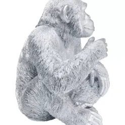 Deko & Geschenkartikel|KARE Design Deko Figur Baby Ape Silber 53