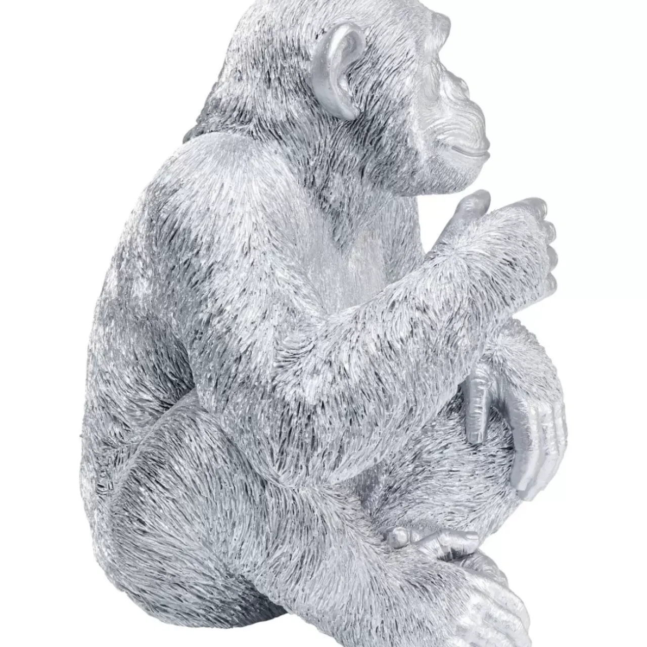 Deko & Geschenkartikel|KARE Design Deko Figur Baby Ape Silber 53
