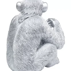 Deko & Geschenkartikel|KARE Design Deko Figur Baby Ape Silber 53