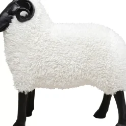 Deko & Geschenkartikel|KARE Design Deko Figur Bathilde Ram Weis 78Cm