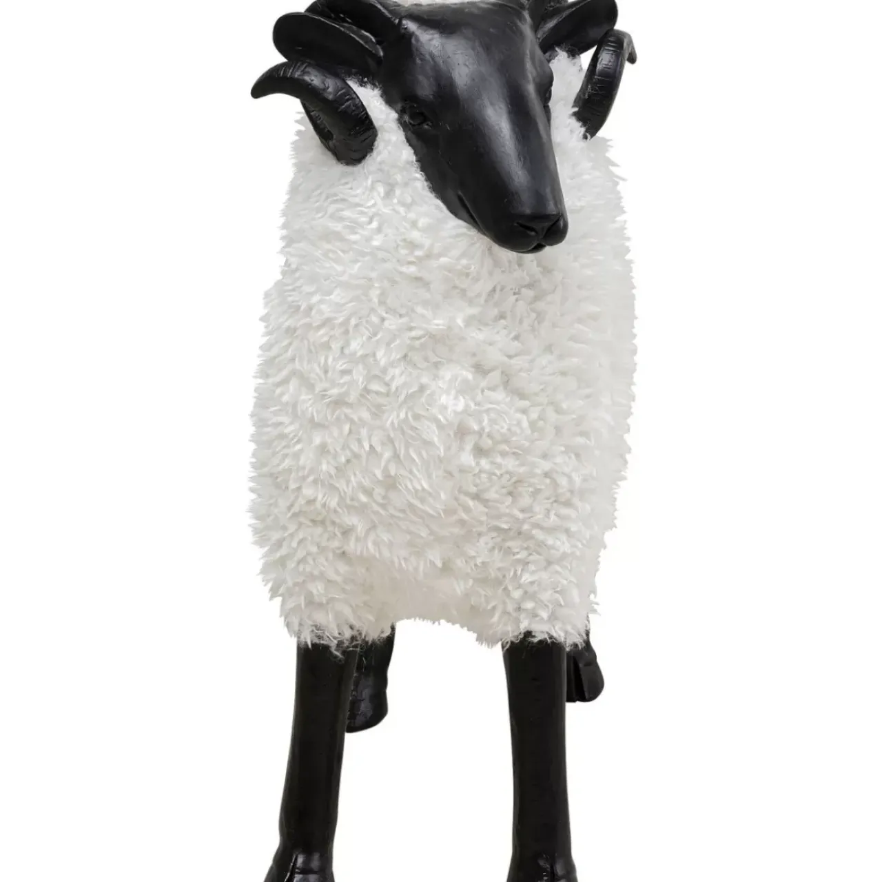 Deko & Geschenkartikel|KARE Design Deko Figur Bathilde Ram Weis 78Cm