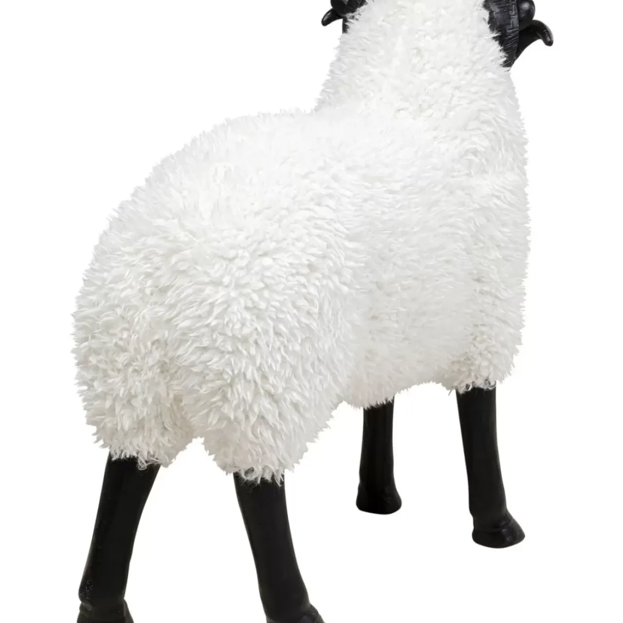 Deko & Geschenkartikel|KARE Design Deko Figur Bathilde Ram Weis 78Cm