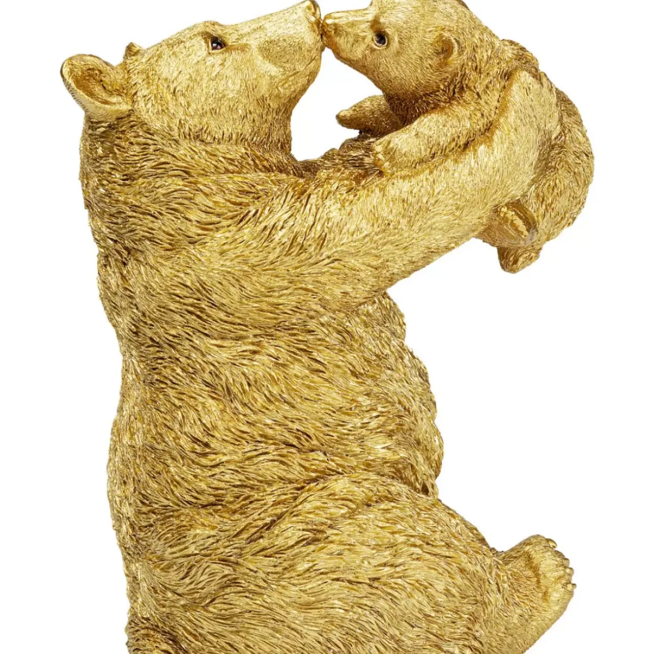 Deko & Geschenkartikel|KARE Design Deko Figur Bear Lucky Mom Gold 27Cm