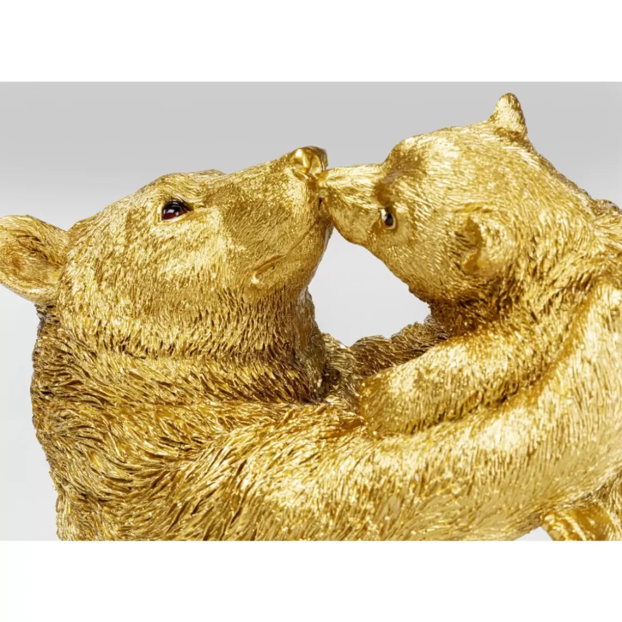 Deko & Geschenkartikel|KARE Design Deko Figur Bear Lucky Mom Gold 27Cm
