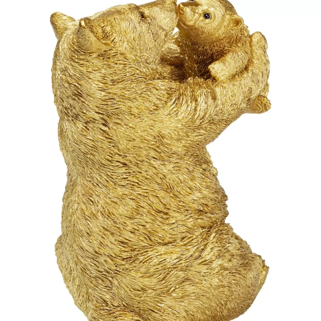 Deko & Geschenkartikel|KARE Design Deko Figur Bear Lucky Mom Gold 27Cm