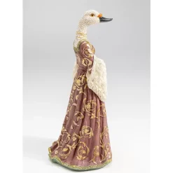 Deko & Geschenkartikel|KARE Design Deko Figur Bird Lady Duck Weis 31Cm
